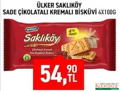 ÜLKER SAKLIKÖY KREMALI BİSKÜVİ 400 G fiyat ve kampanya bilgisi